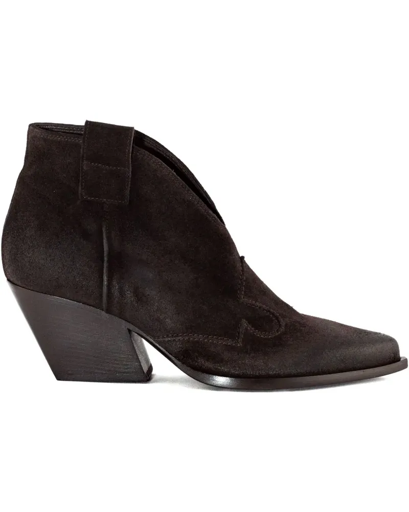Elena Iachi Elena Stiefeletten mit spitzer Kappe - Braun Braun