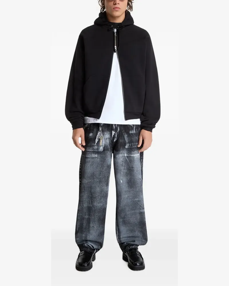 Dime Spinal Hoodie mit Print - Schwarz Schwarz