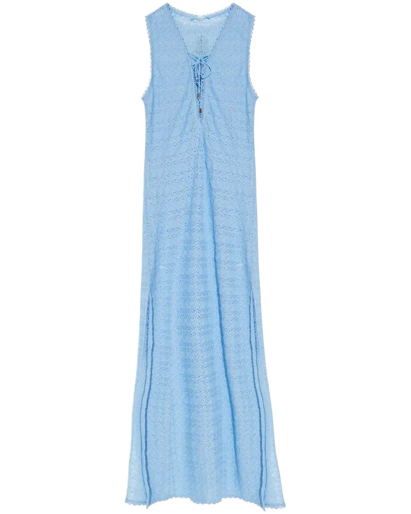 Melissa Odabash Maddie Kleid - Blau Blau