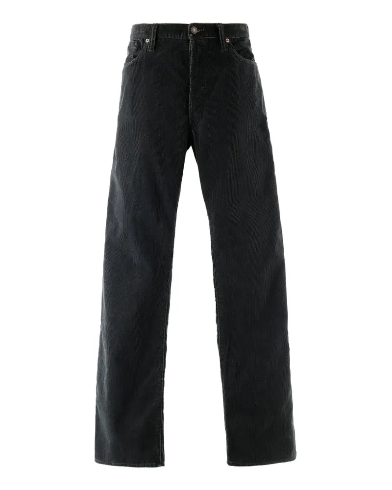 SAINT MXXXXXX Hose aus Cord - Schwarz Schwarz