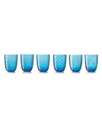 NasonMoretti Idra 6er-Set Wassergläser Blau