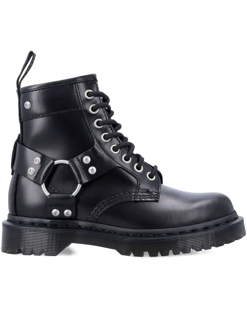 Dr.Martens 1460 Harness leather lace-up boots - Schwarz Schwarz