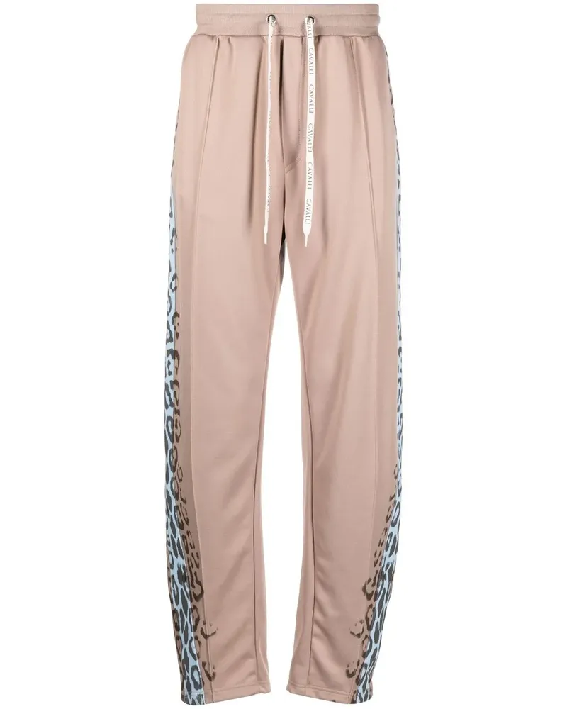 Roberto Cavalli Jogginghose mit Leoparden-Print - Nude Nude