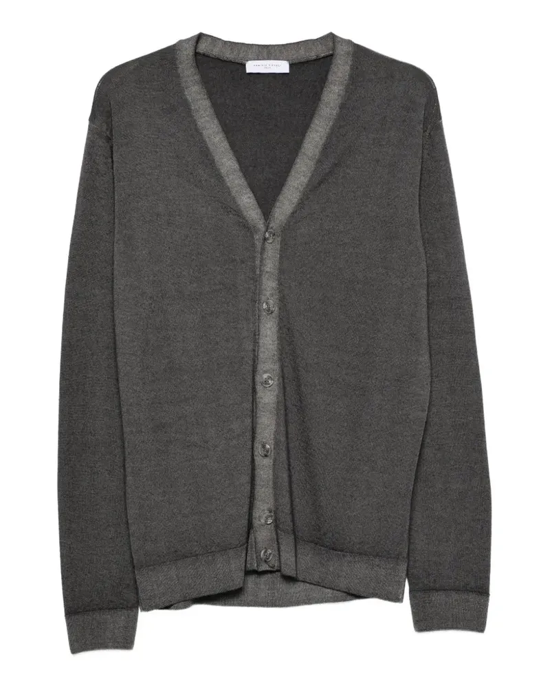 Daniele Fiesoli button-up wool cardigan - Grau Grau