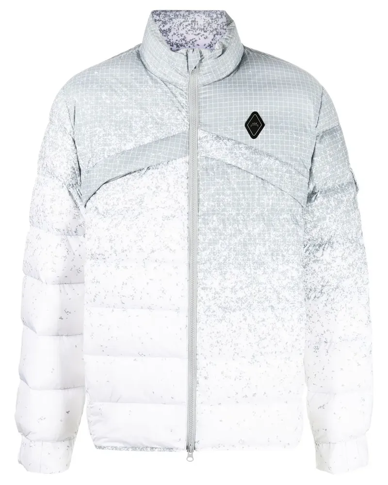 ACW* Gefütterte Jacke mit Logo - Grau Grau