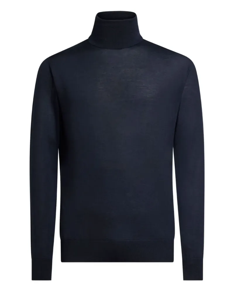 Etro Pullover mit Rollkragen - Blau Blau