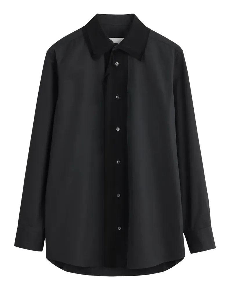 Maison Margiela Fusion Hemd - Schwarz Schwarz