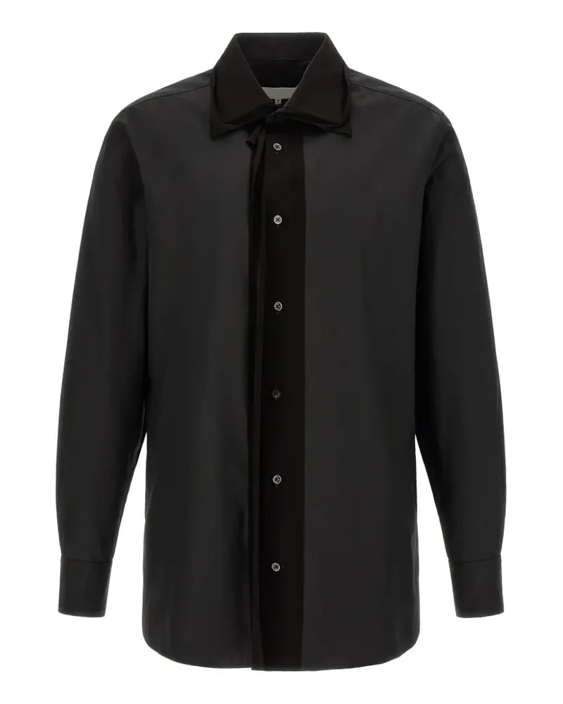 Maison Margiela Fusion Hemd - Schwarz Schwarz