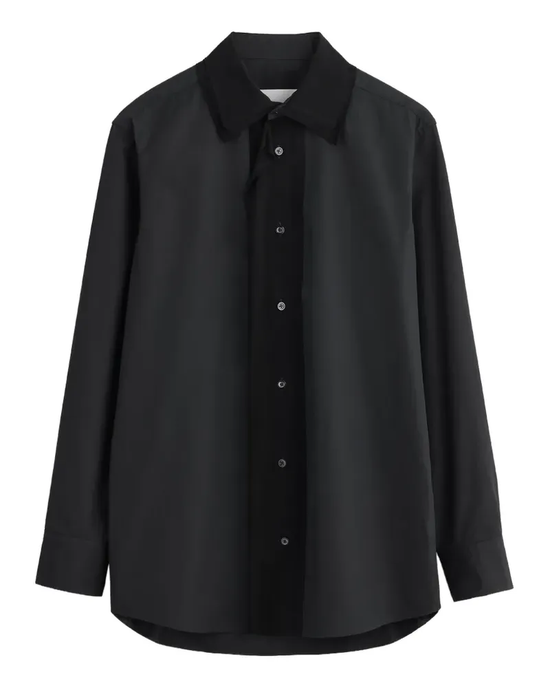 Maison Margiela Fusion Hemd - Schwarz Schwarz