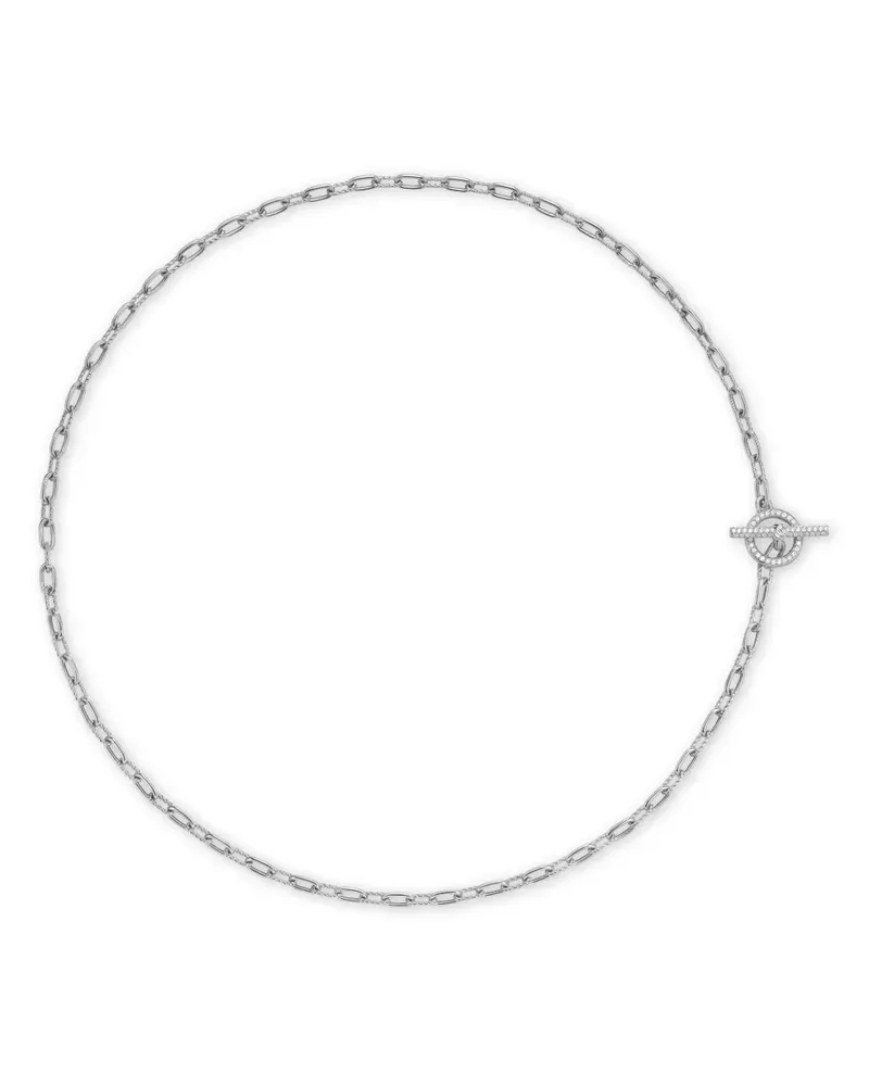 David Yurman DY Madison Halskette mit Diamanten 3mm - Silber Silber
