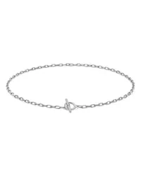 David Yurman Madison Halskette aus Sterlingsilber mit Diamant Silber