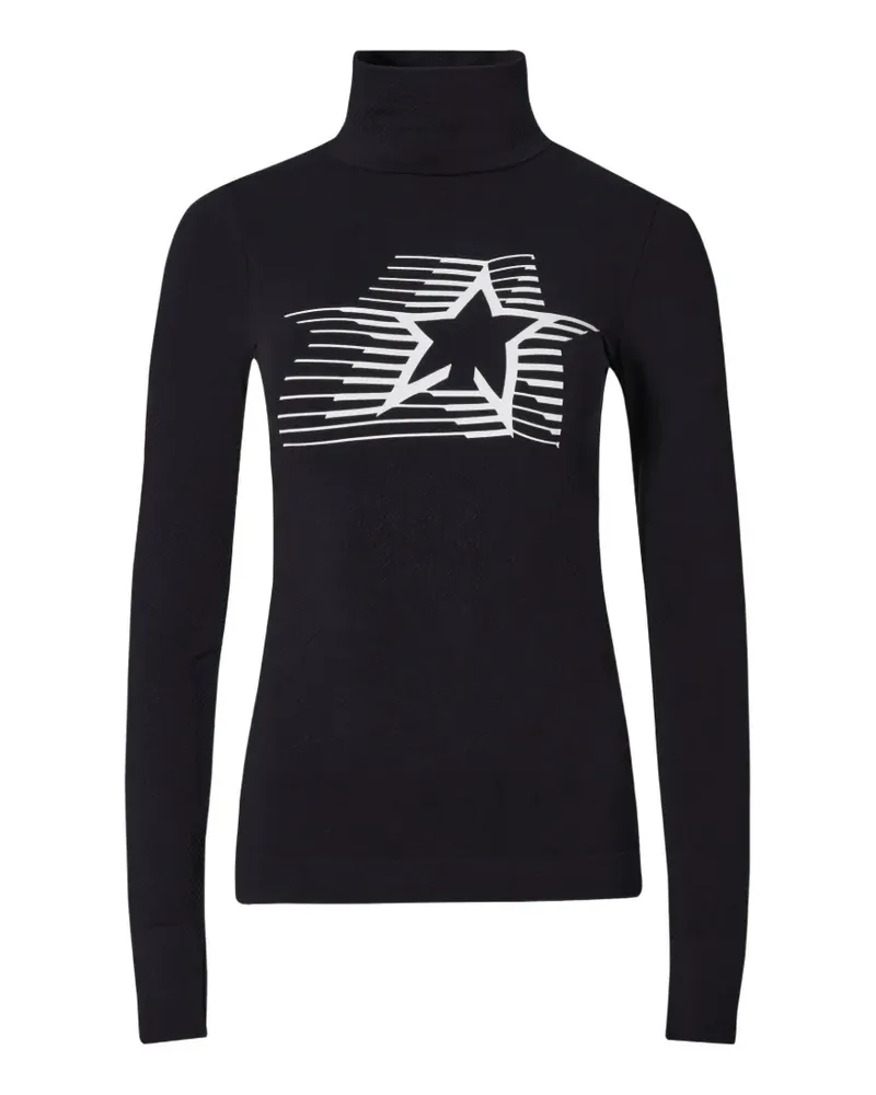 Perfect Moment Sloan seamless thermal top - Schwarz Schwarz