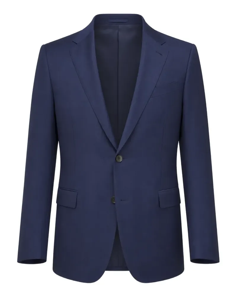Ermenegildo Zegna notched-lapel single-breasted suit - Blau Blau
