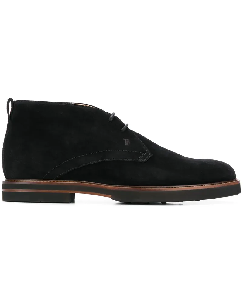 TOD'S Klassische Desert-Boots - Schwarz Schwarz