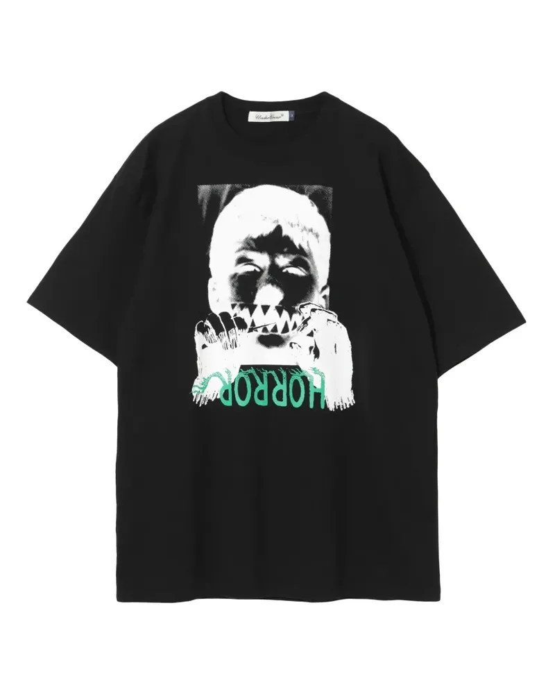 Undercover T-Shirt mit grafischem Print - Schwarz Schwarz