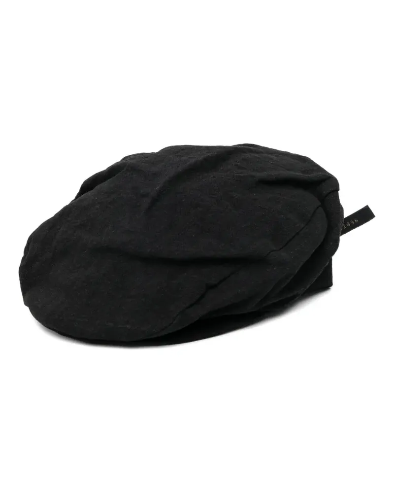 forme d'expression textured beret cap - Schwarz Schwarz
