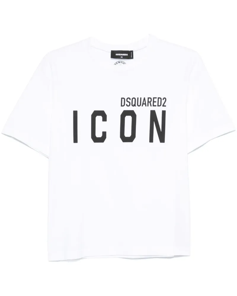 Dsquared2 Icon Forever Easy T-Shirt - Weiß Weiß