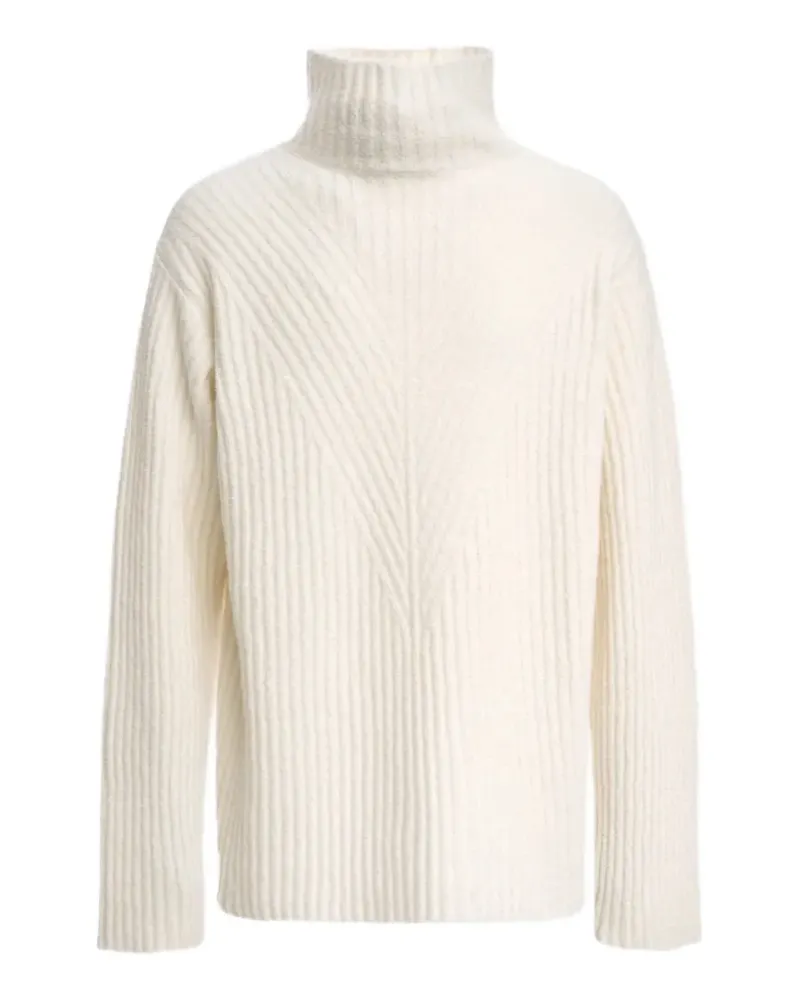 Malo ribbed-knit cashmere sweater - Weiß Weiß