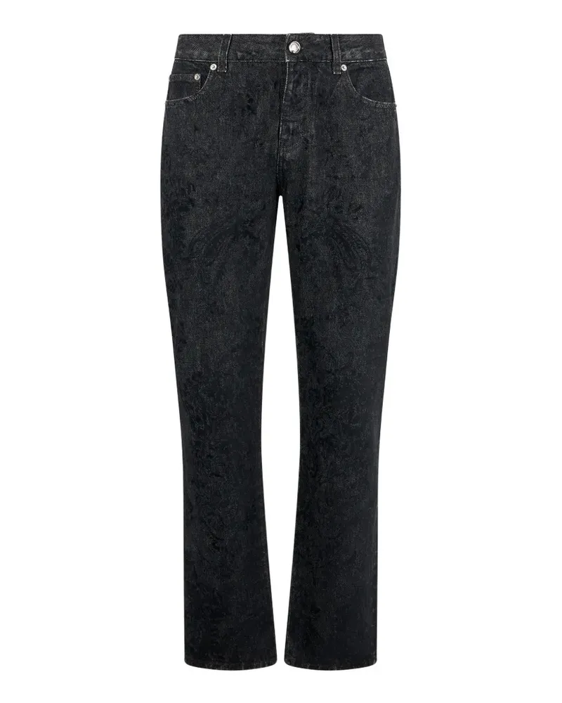 Roberto Cavalli straight-leg jeans - Schwarz Schwarz