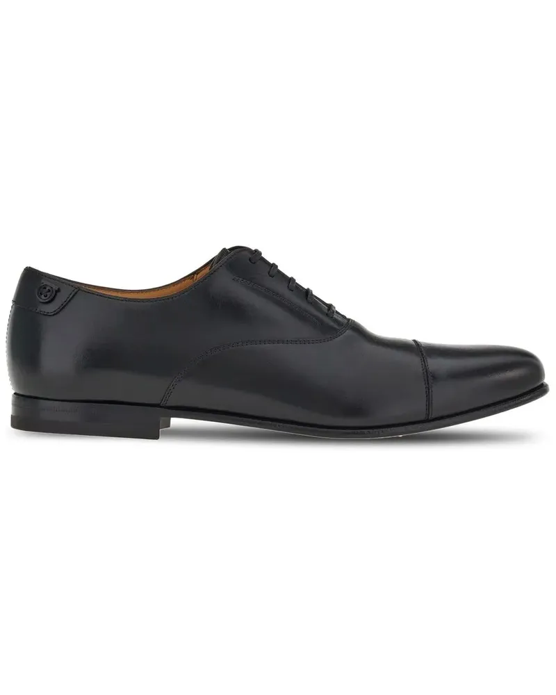 Ferragamo Derby-Schuhe mit mandelförmiger Kappe - Schwarz Schwarz