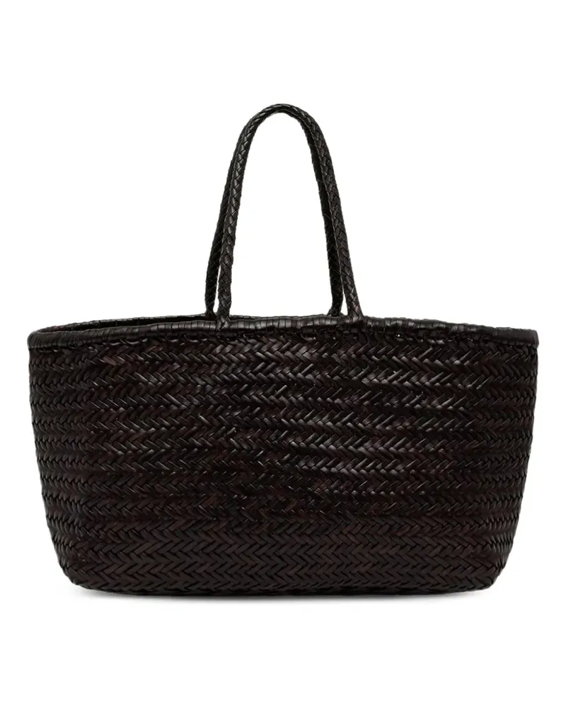 Dragon Diffusion Gewebte Handtasche - Braun Braun