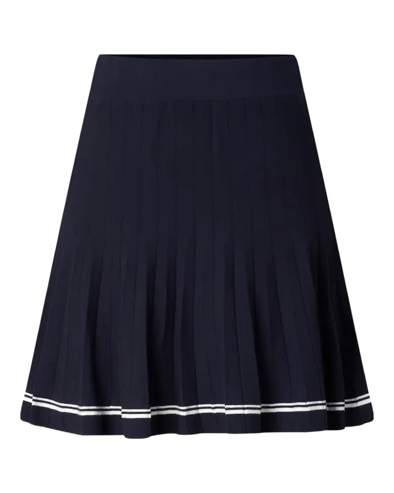 Bogner Myra kurzer Faltenrock aus Strick - Blau Blau