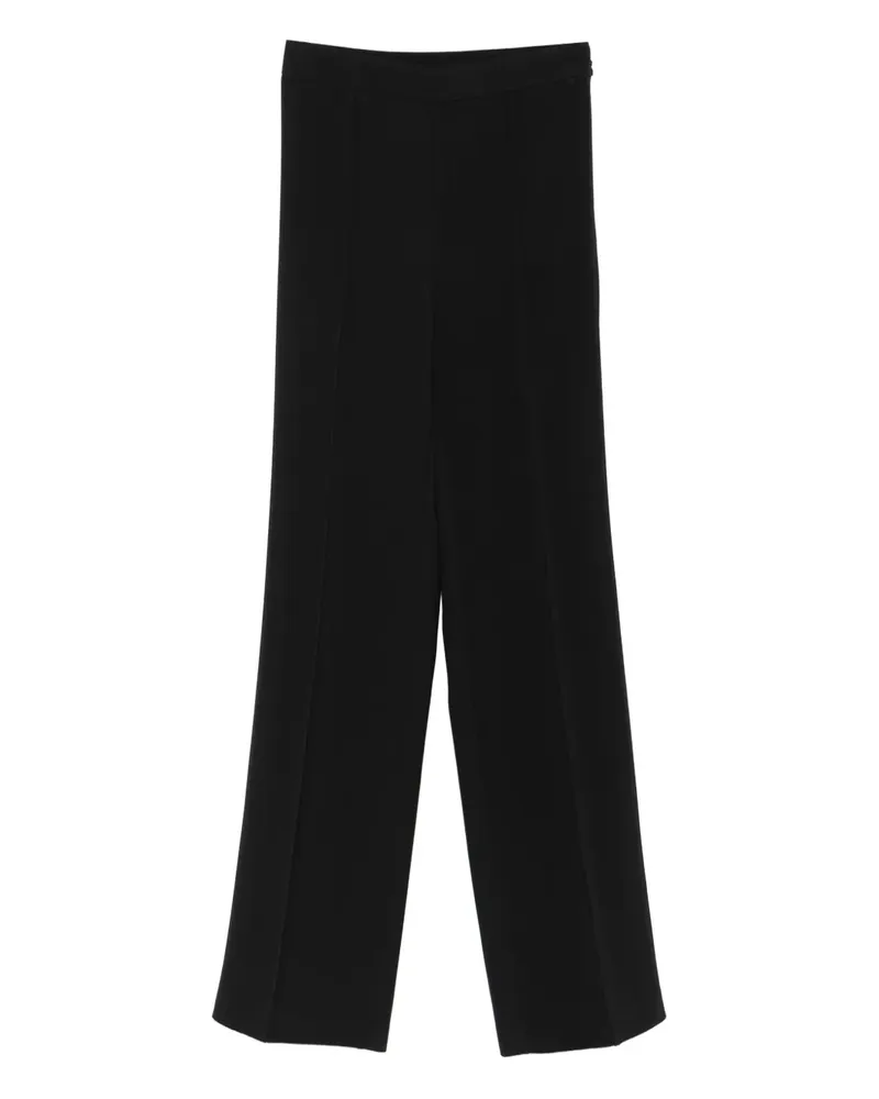 Twin-Set Hose mit weitem Bein - Schwarz Schwarz