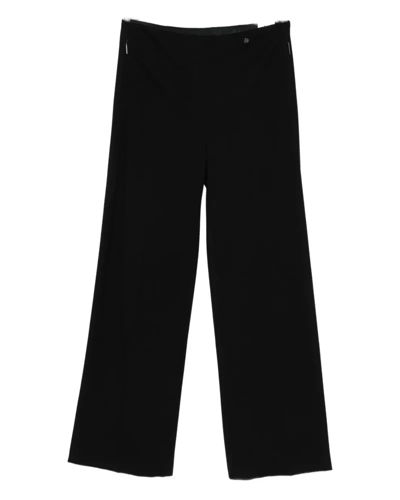 Marc Cain straight-leg trousers - Schwarz Schwarz