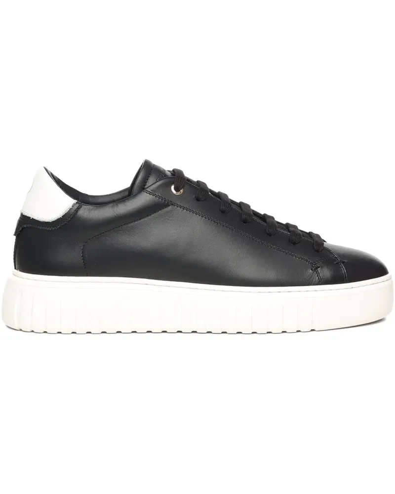 Giuliano Galiano Sneakers aus Leder - Schwarz Schwarz