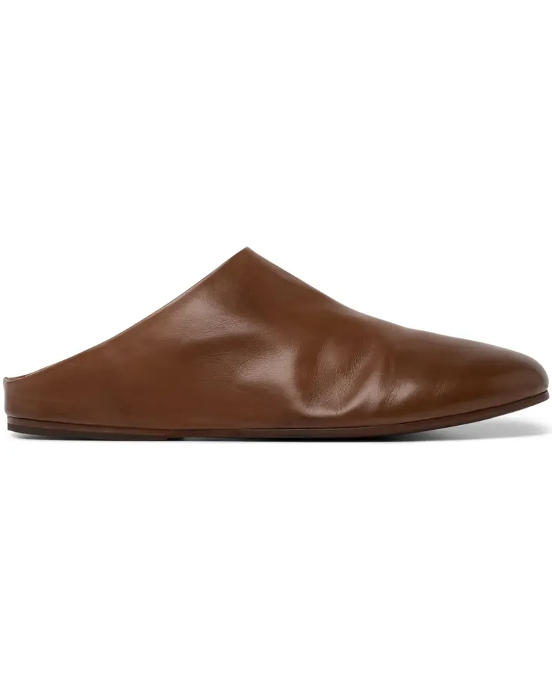 Marsèll Slipper aus Leder - Braun Braun