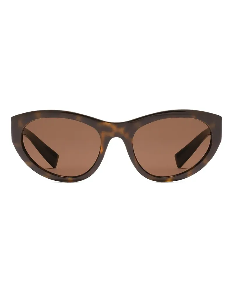 Dolce & Gabbana logo detail sunglasses - Braun Braun