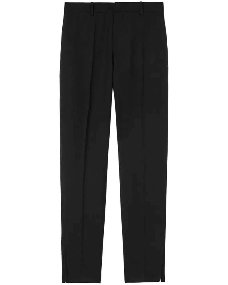 Jil Sander Hose mit Tapered-Bein - Schwarz Schwarz
