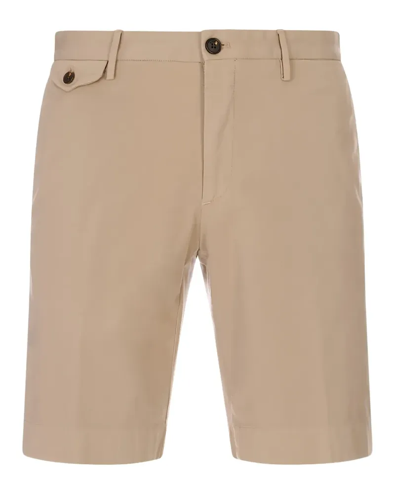 Incotex button-up chino shorts - Nude Nude