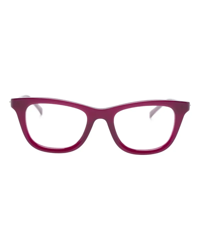 Gucci Brille mit geometrischem Gestell - Violett Violett
