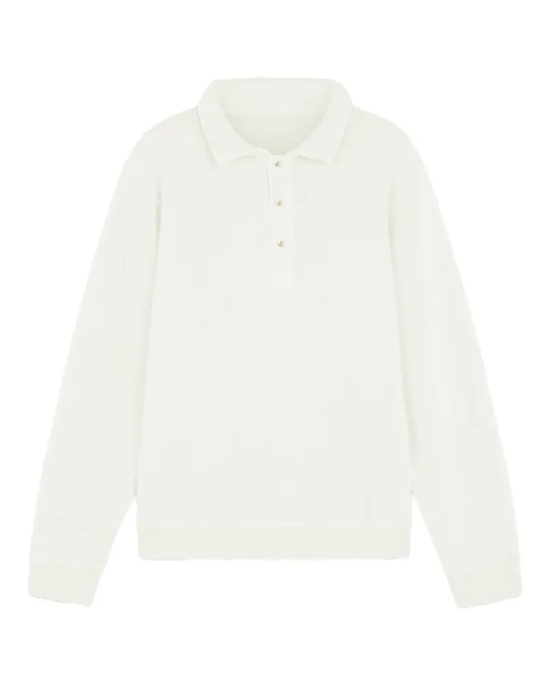 Fortela Hunting button long-sleeves polo shirt - Nude Nude