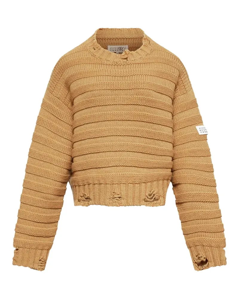 Maison Margiela Pullover aus Wolle - Nude Nude