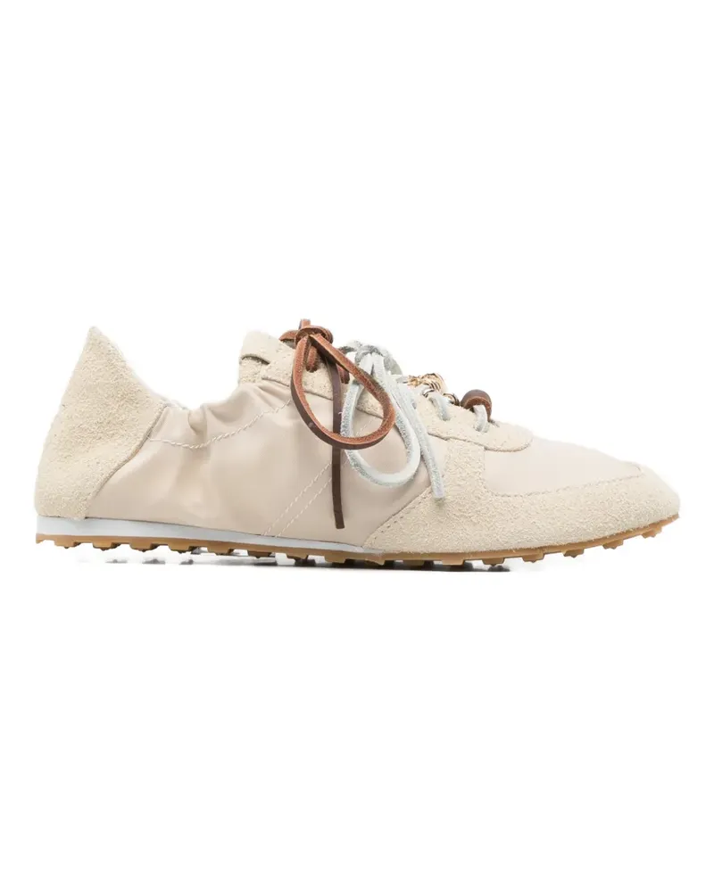 Maje Sneakers mit Perlendetails - Nude Nude