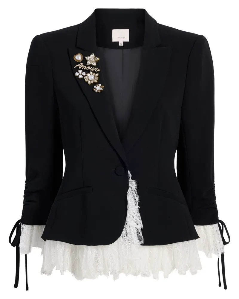 Cinq à Sept Le Petit Roxie Blazer - Schwarz Schwarz