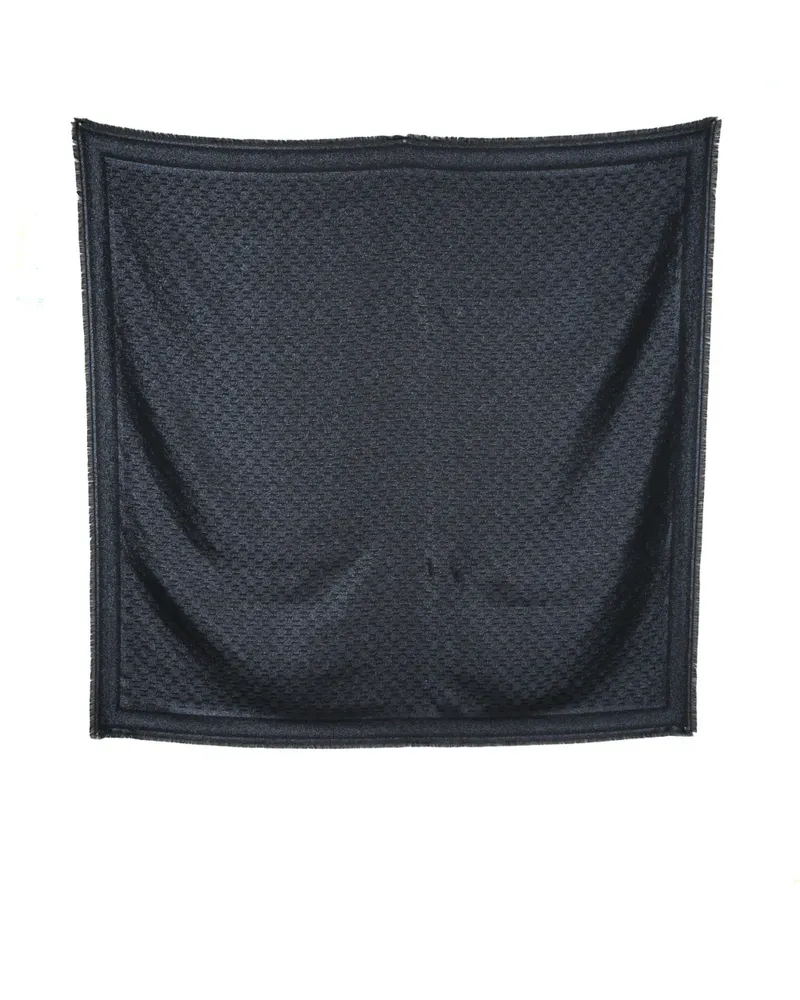 Karl Lagerfeld K/Monogram Jacquard-Schal - Blau Blau