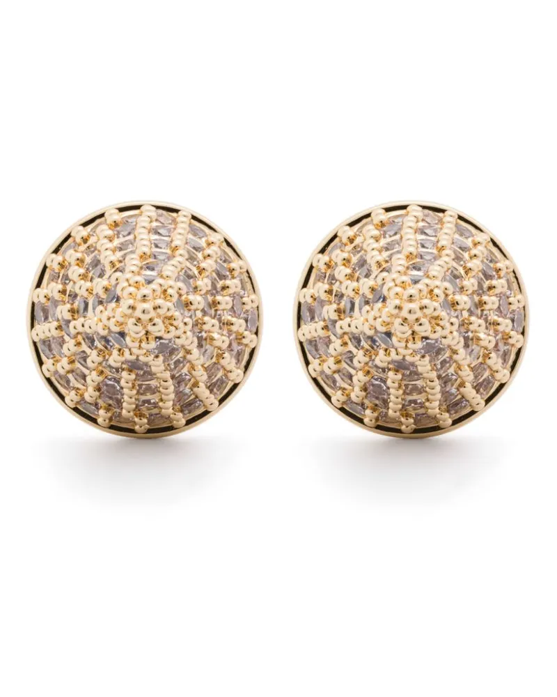 Eddie Borgo Pavé Cone earrings - Gold Gold