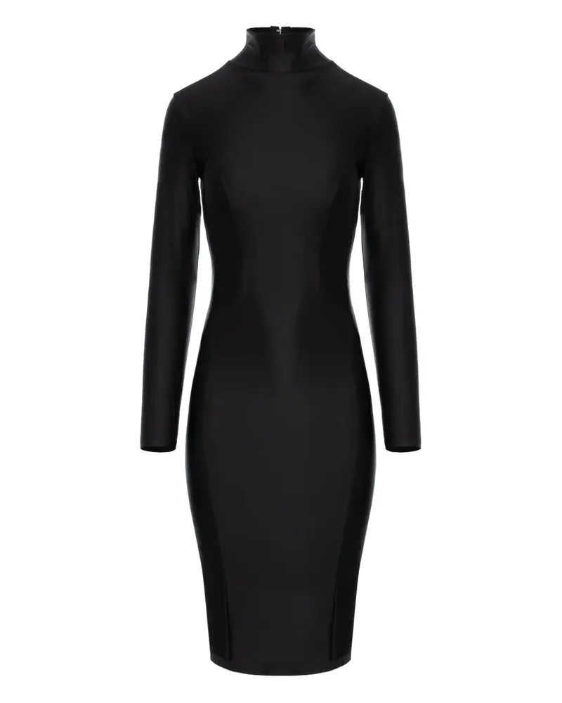 Murmur Cast Midikleid mit langen Ärmeln - Schwarz Schwarz