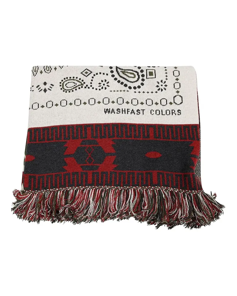 Alanui Schal aus Bandana-Jacquard - Nude Nude