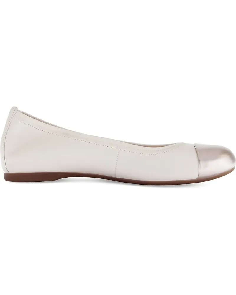 Gabor Ballerinas aus Leder - Nude Nude