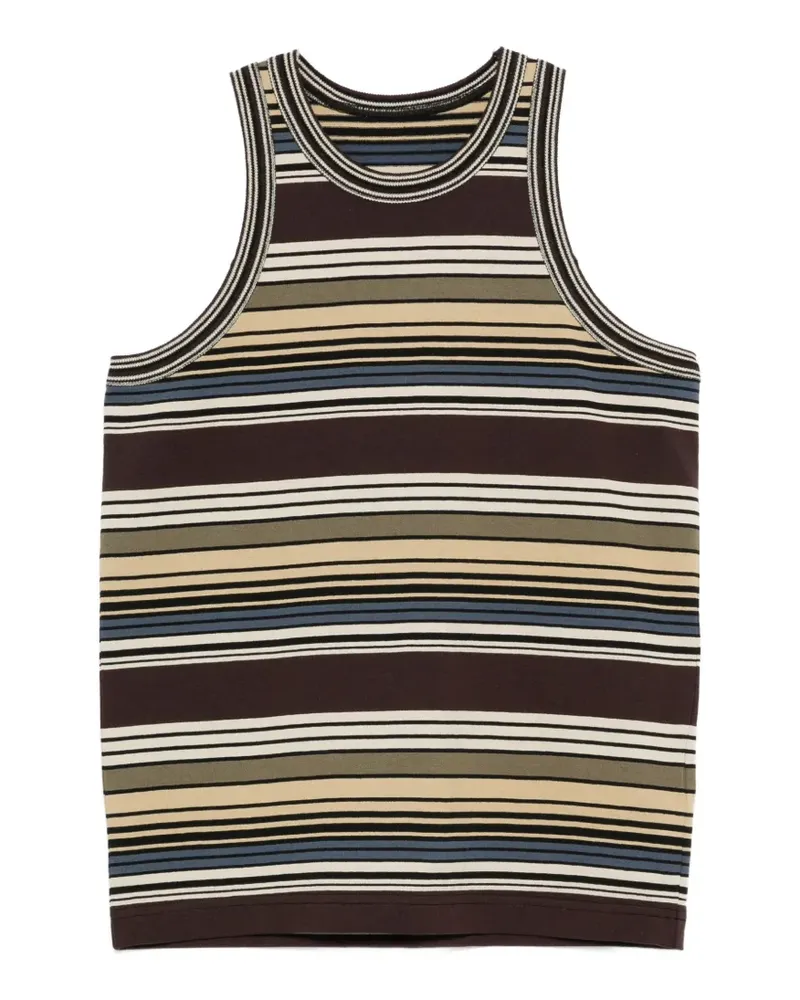 Sacai striped tank top - Braun Braun