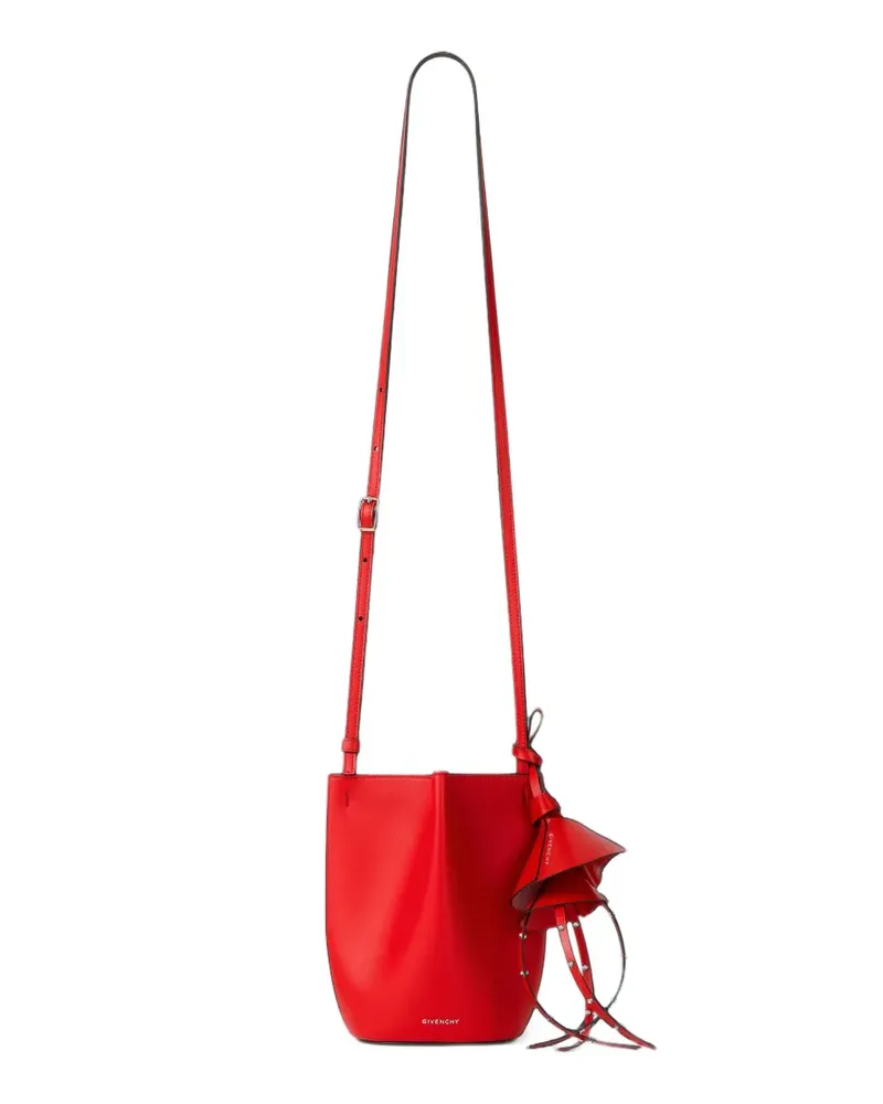 Givenchy Nano Snap Beuteltasche aus strukturiertem Leder - Rot Rot