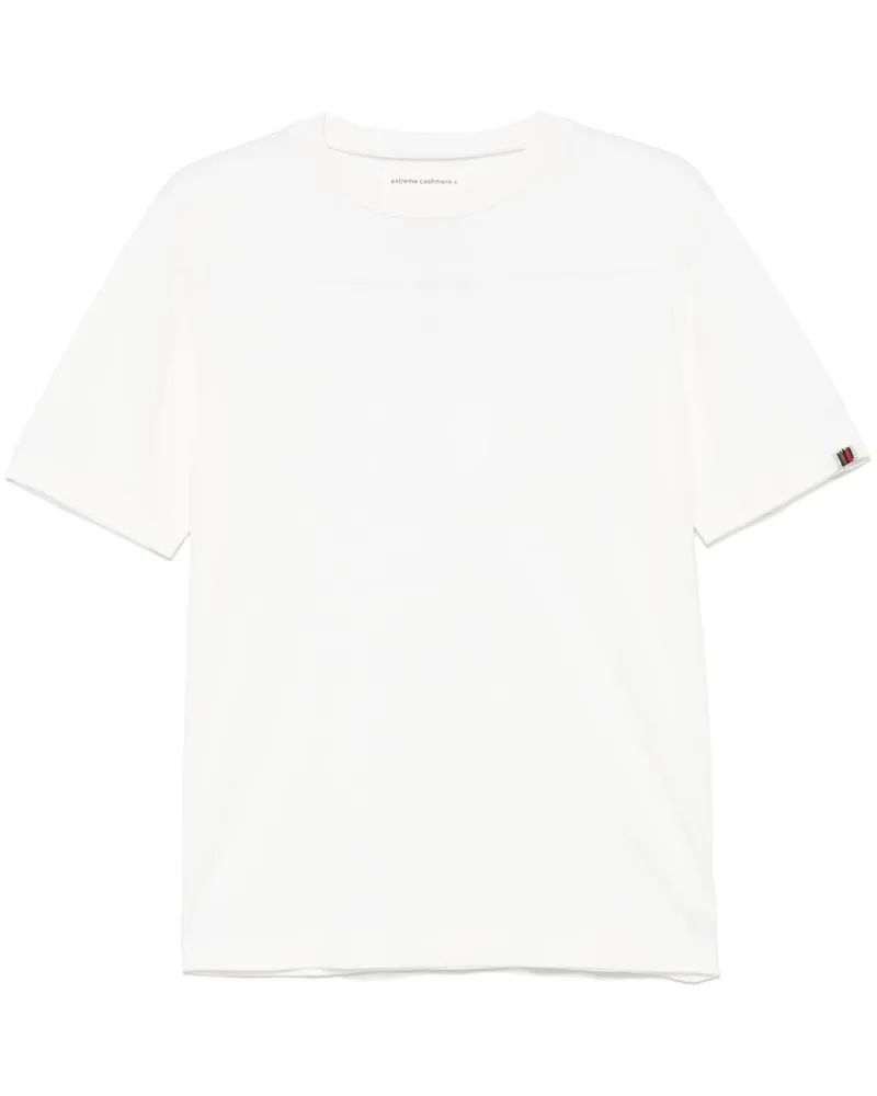 extreme cashmere James T-Shirt - Weiß Weiß