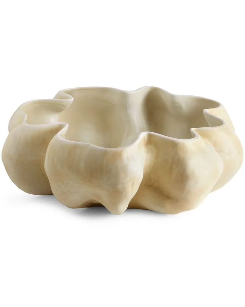 L’OBJET Timna Schale aus Porzellan - Nude Nude