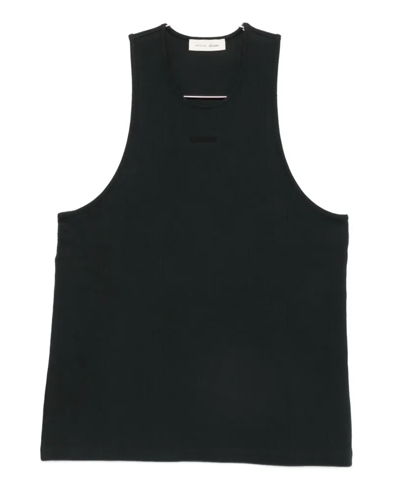 Fear of God Essentials logo-patch tank top - Schwarz Schwarz