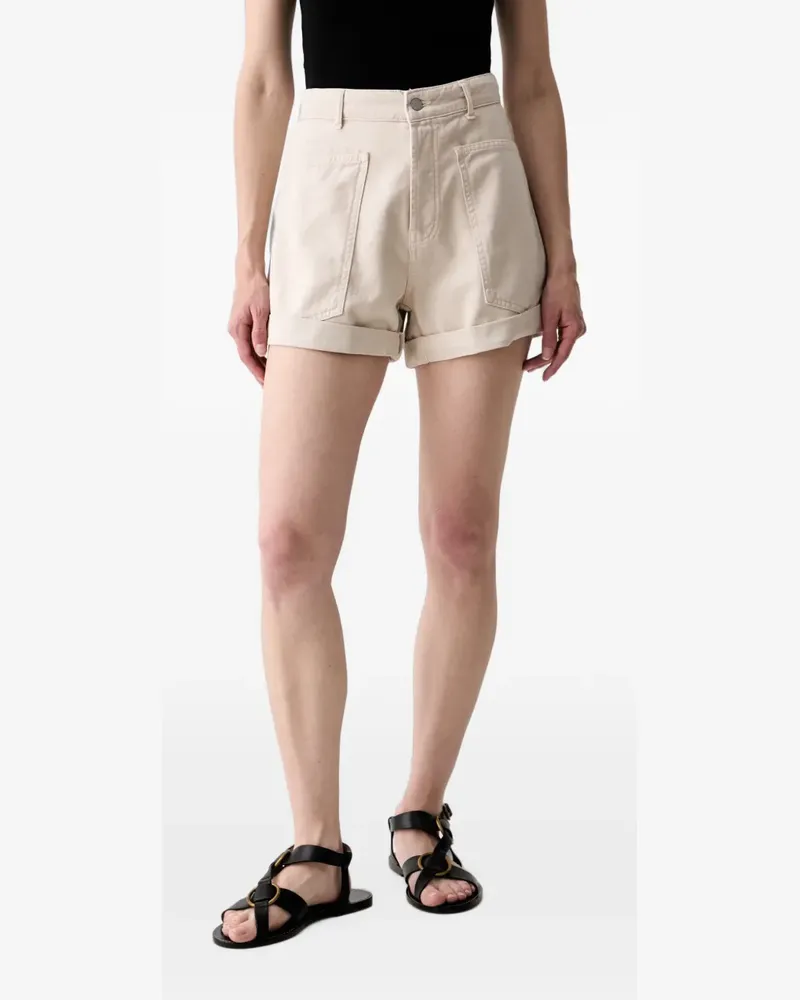 HAVEONE Shorts mit gerollten Bündchen - Nude Nude