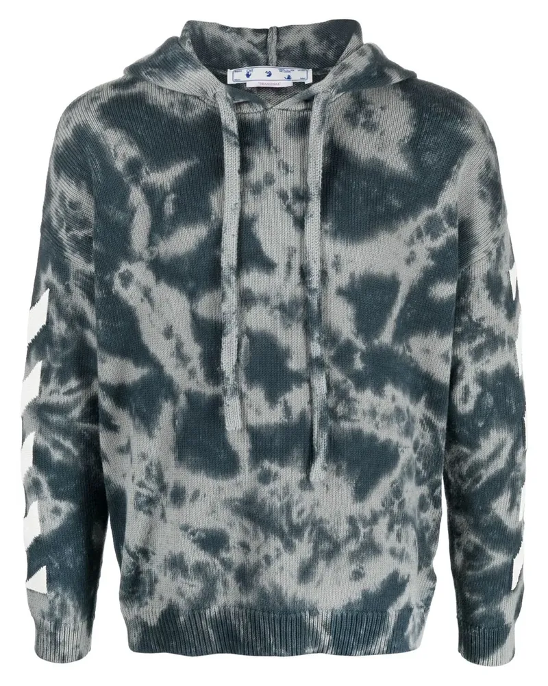 OFF-WHITE Hoodie mit Arrows-Motiv - Grau Grau